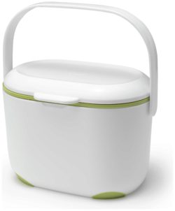 Addis - Compost Caddy - Green and White